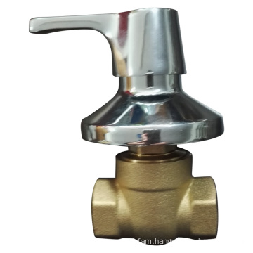 Brass Globe Valve with Chrome Plate